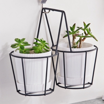 Wall Hanging Iron Flower Basket Hanging Basket Flower Stand Hanging Flower Stand